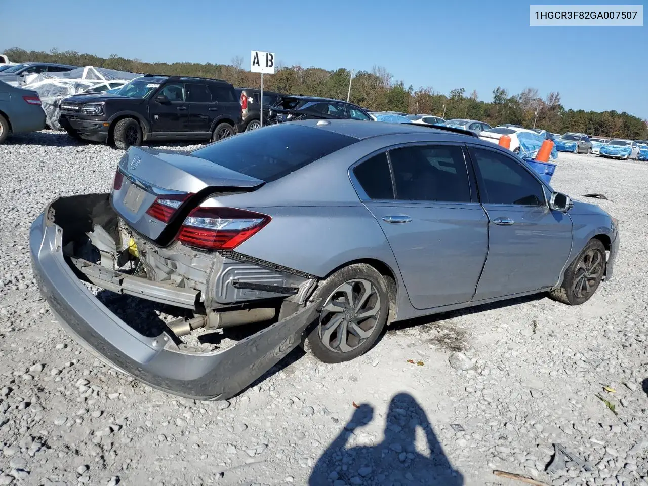 1HGCR3F82GA007507 2016 Honda Accord Exl