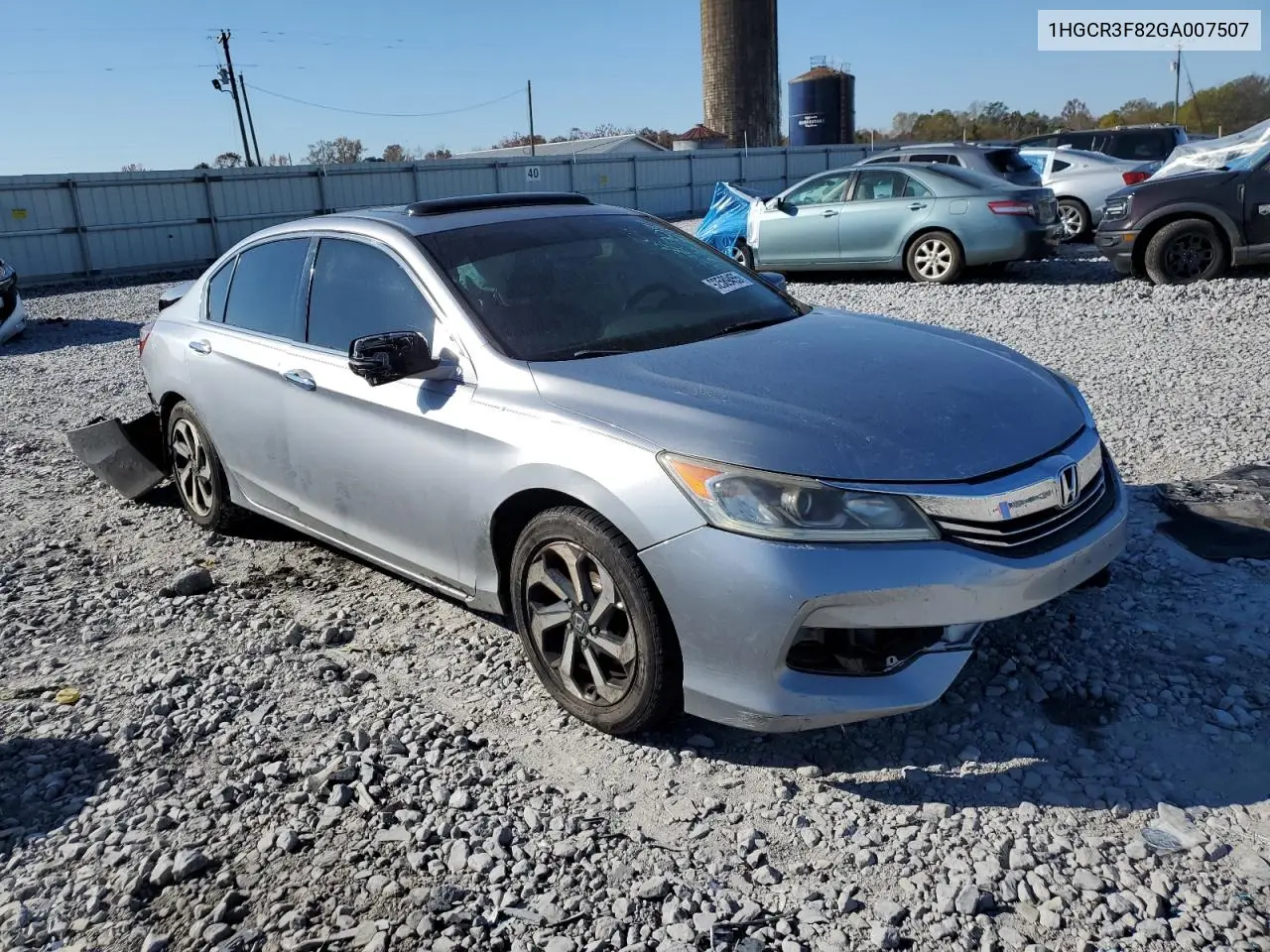 1HGCR3F82GA007507 2016 Honda Accord Exl