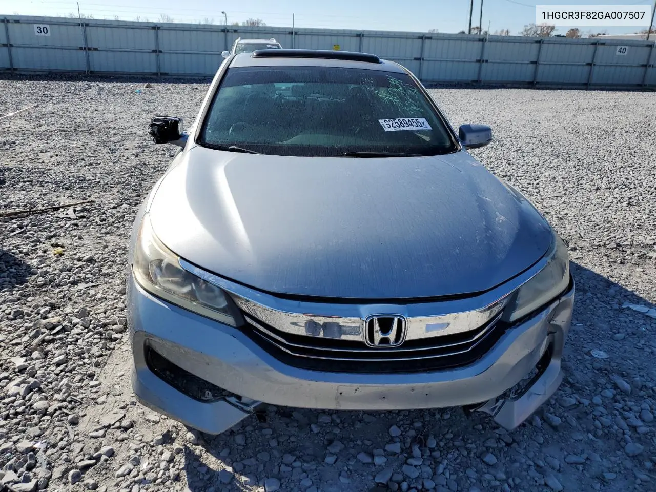 1HGCR3F82GA007507 2016 Honda Accord Exl