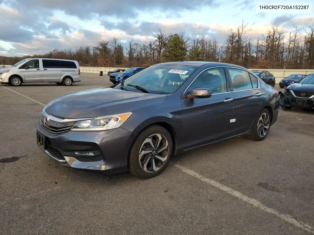 1HGCR2F72GA152287 2016 Honda Accord Ex