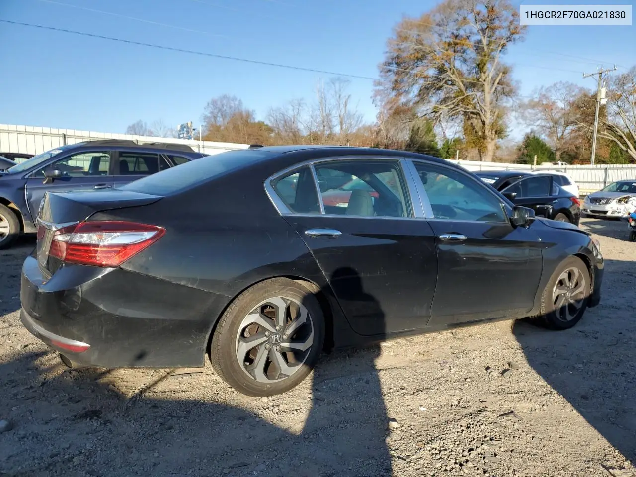 1HGCR2F70GA021830 2016 Honda Accord Ex