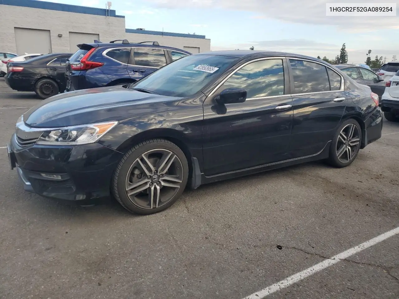 1HGCR2F52GA089254 2016 Honda Accord Sport