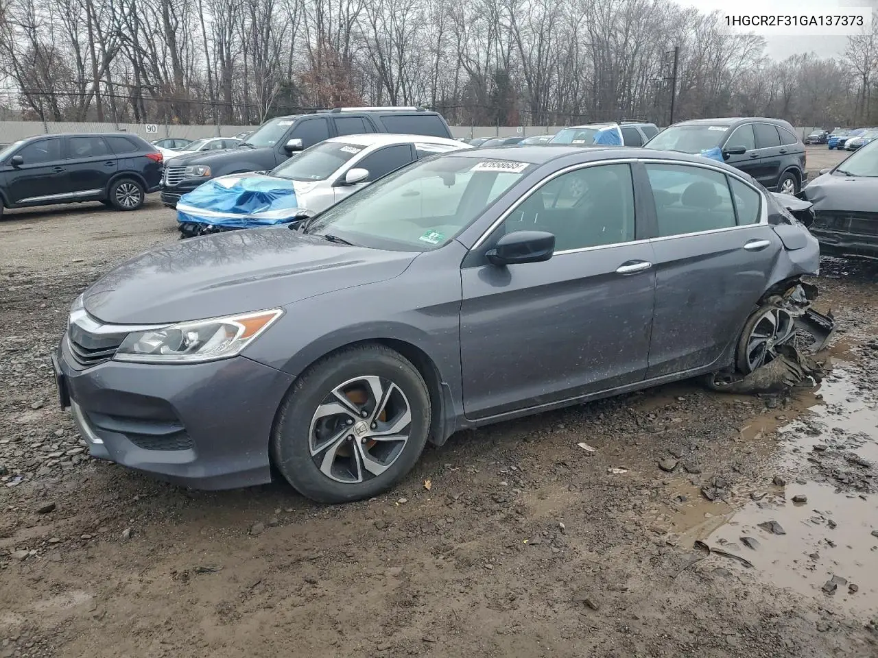 1HGCR2F31GA137373 2016 Honda Accord Lx