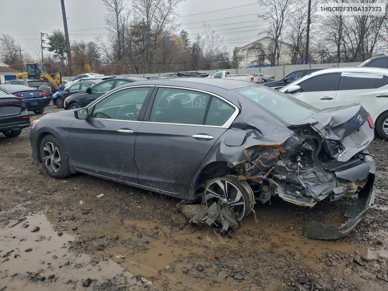 1HGCR2F31GA137373 2016 Honda Accord Lx