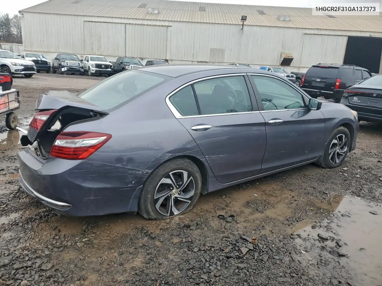 1HGCR2F31GA137373 2016 Honda Accord Lx