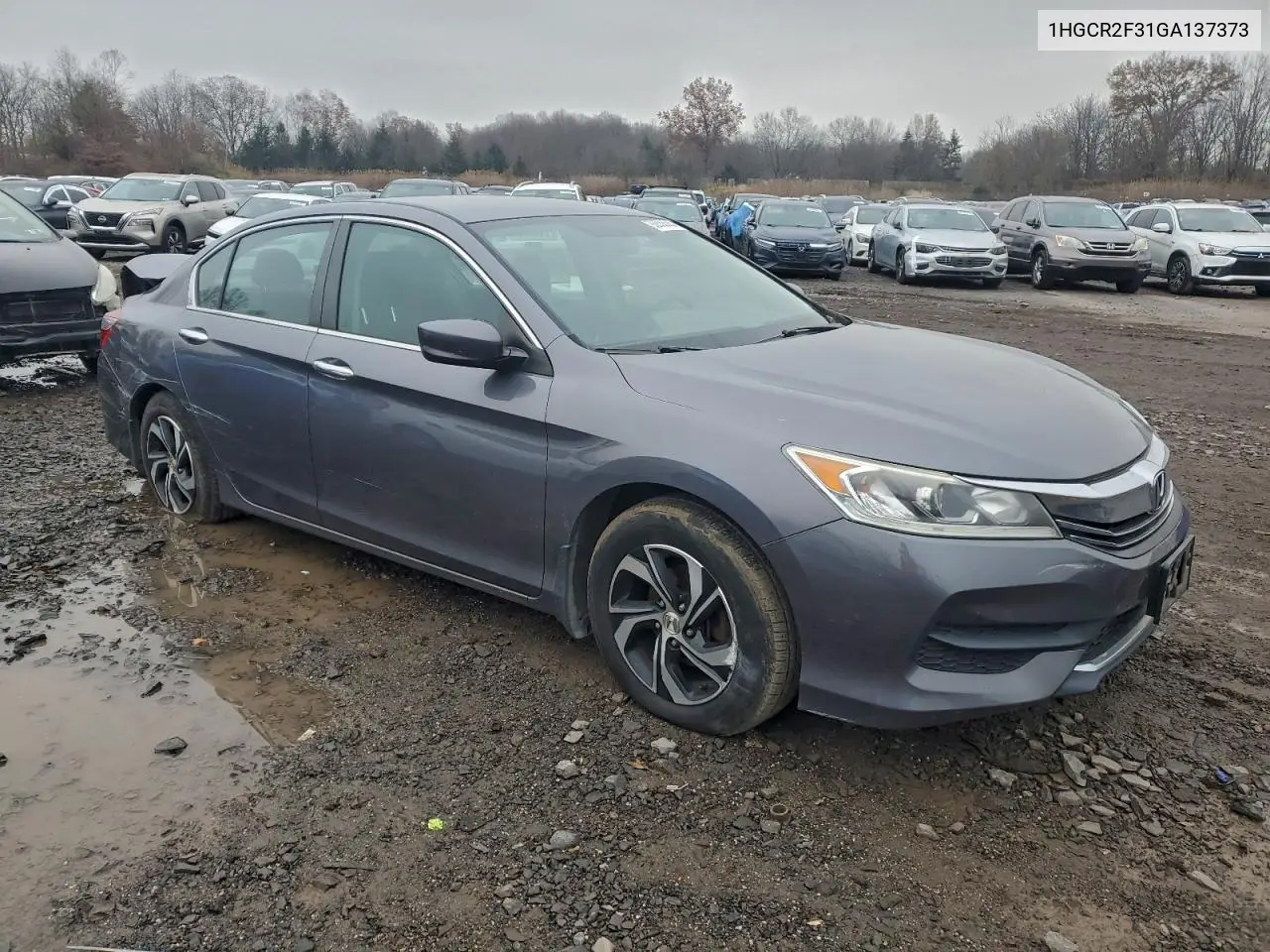1HGCR2F31GA137373 2016 Honda Accord Lx
