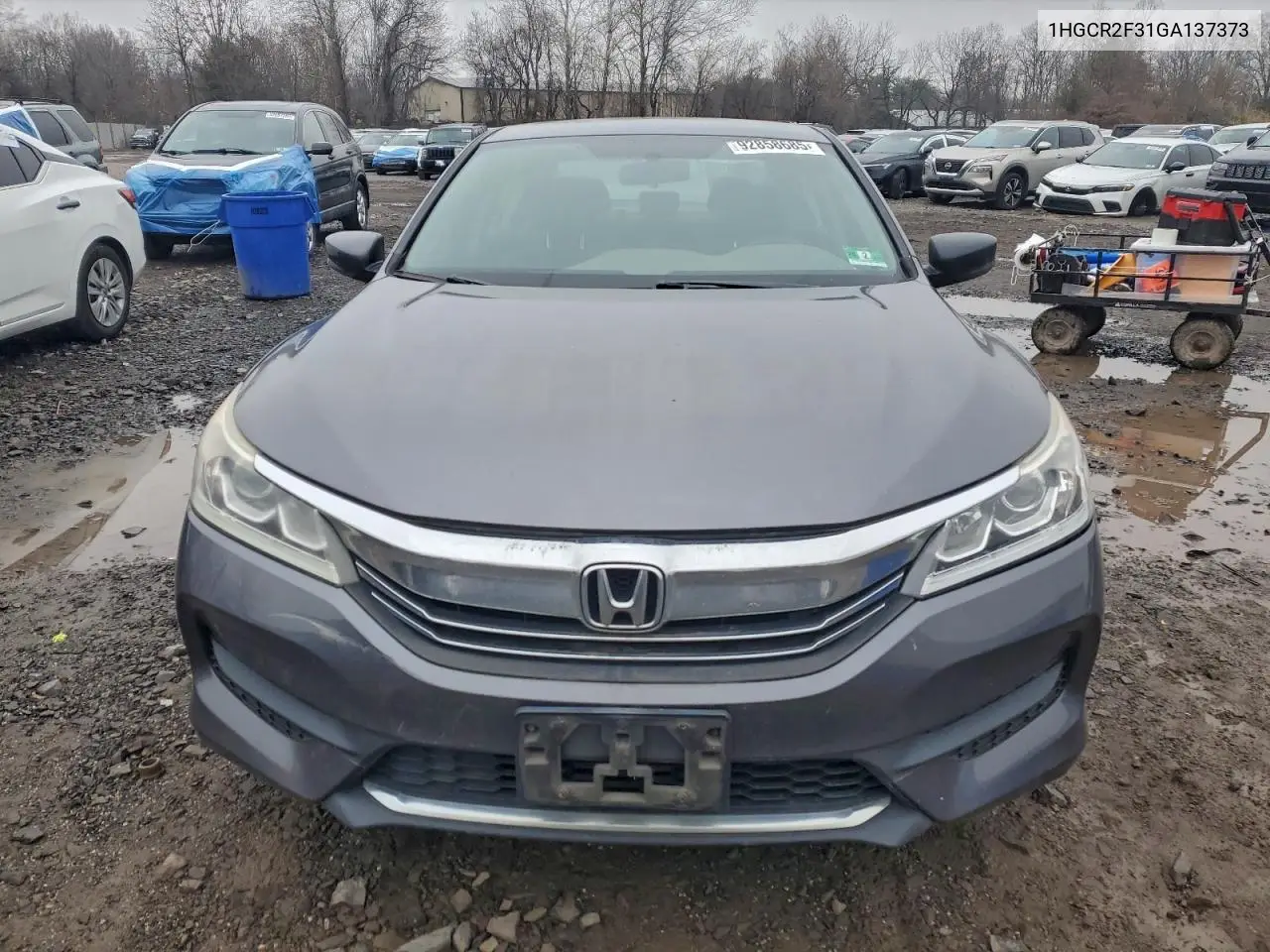 1HGCR2F31GA137373 2016 Honda Accord Lx