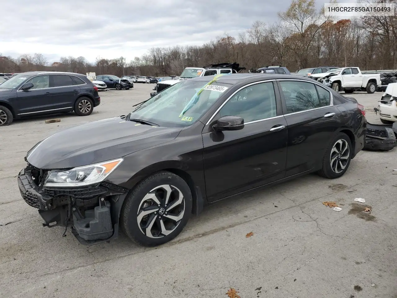 1HGCR2F85GA150493 2016 Honda Accord Exl