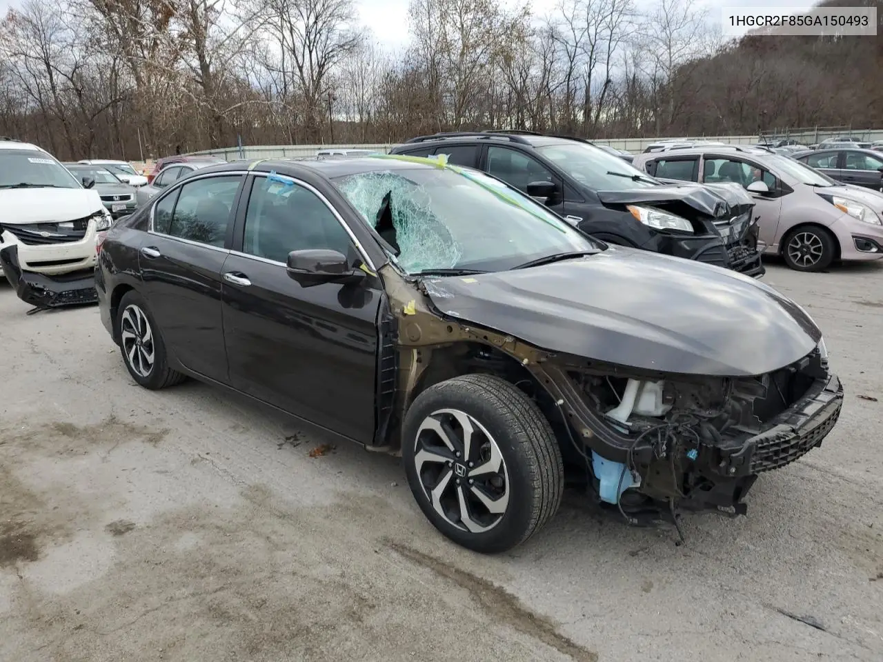 1HGCR2F85GA150493 2016 Honda Accord Exl