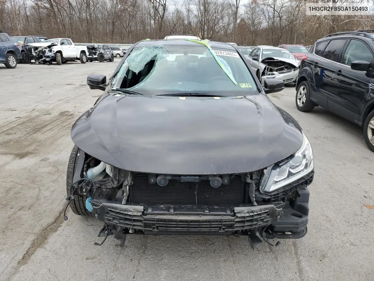 1HGCR2F85GA150493 2016 Honda Accord Exl