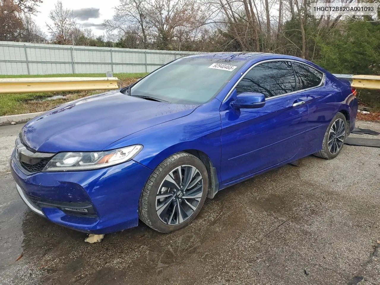 1HGCT2B82GA001093 2016 Honda Accord Exl