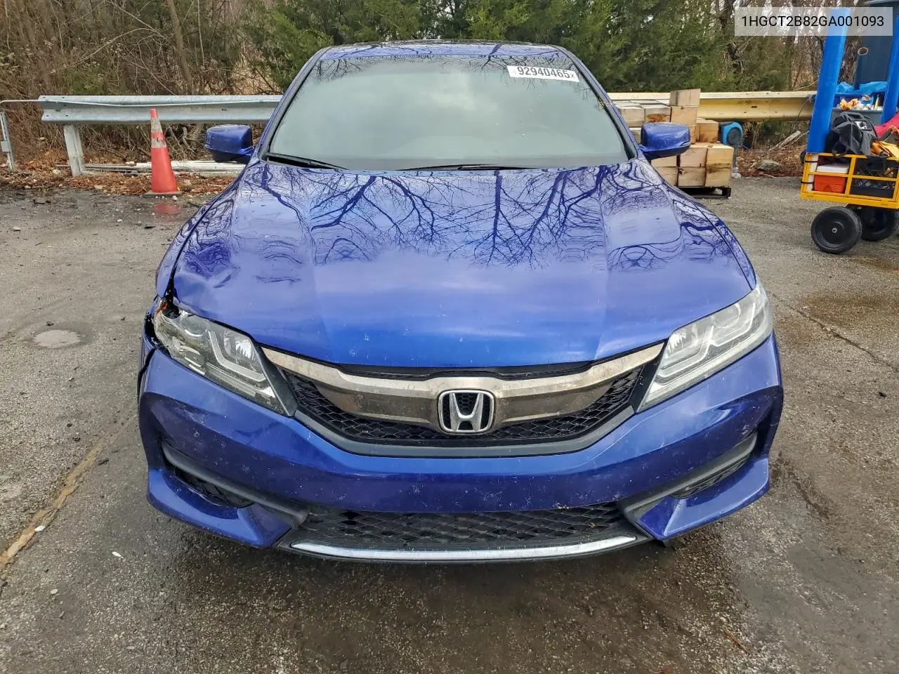 1HGCT2B82GA001093 2016 Honda Accord Exl