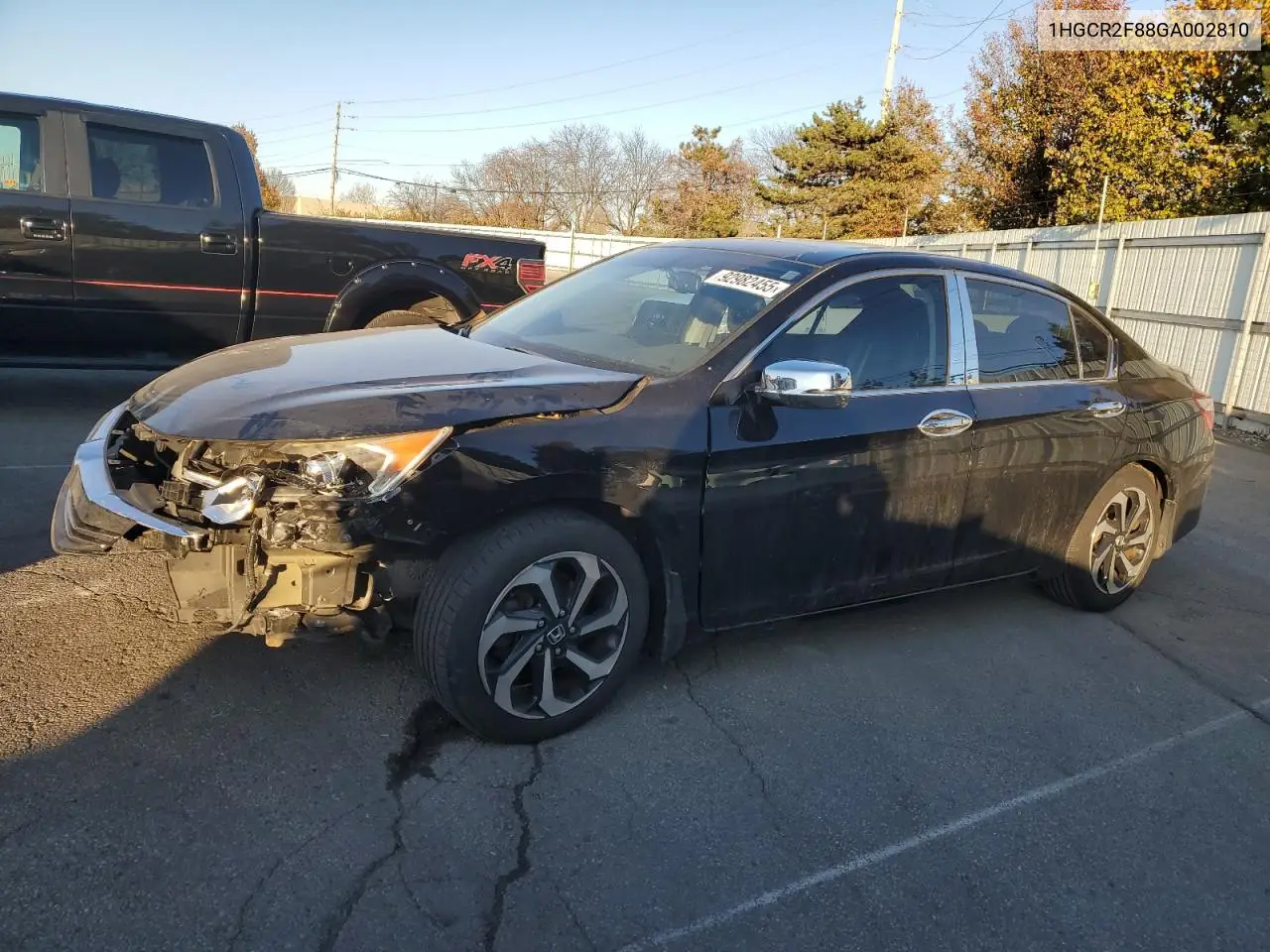 1HGCR2F88GA002810 2016 Honda Accord Exl