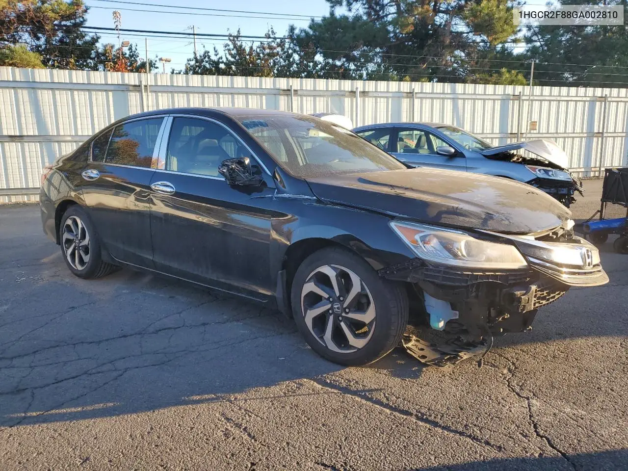 1HGCR2F88GA002810 2016 Honda Accord Exl