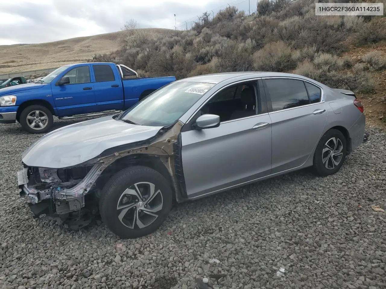 1HGCR2F36GA114235 2016 Honda Accord Lx