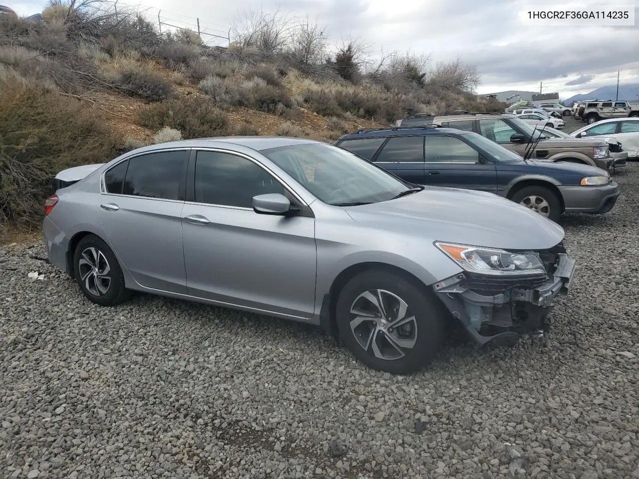 1HGCR2F36GA114235 2016 Honda Accord Lx