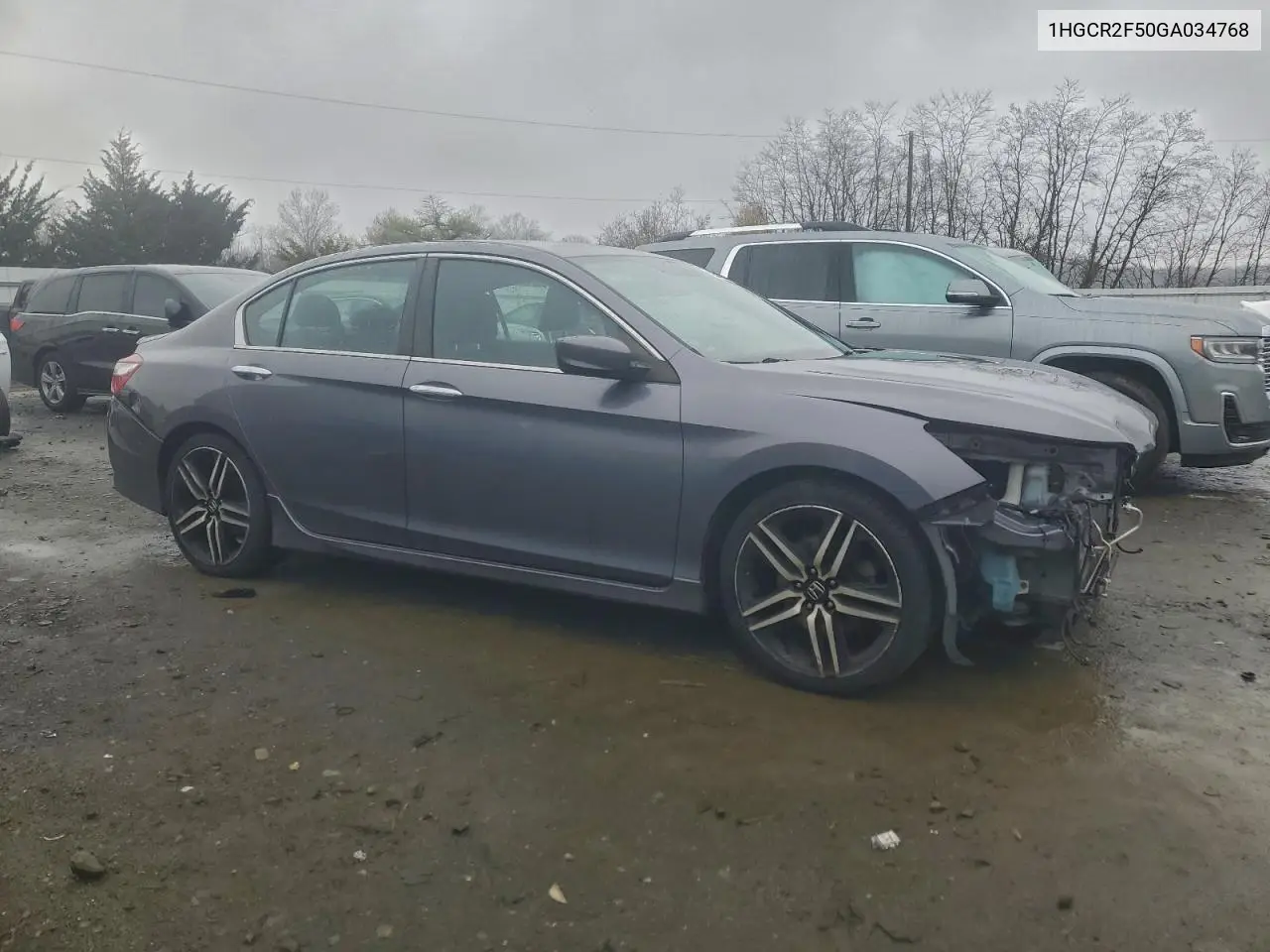 1HGCR2F50GA034768 2016 Honda Accord Sport