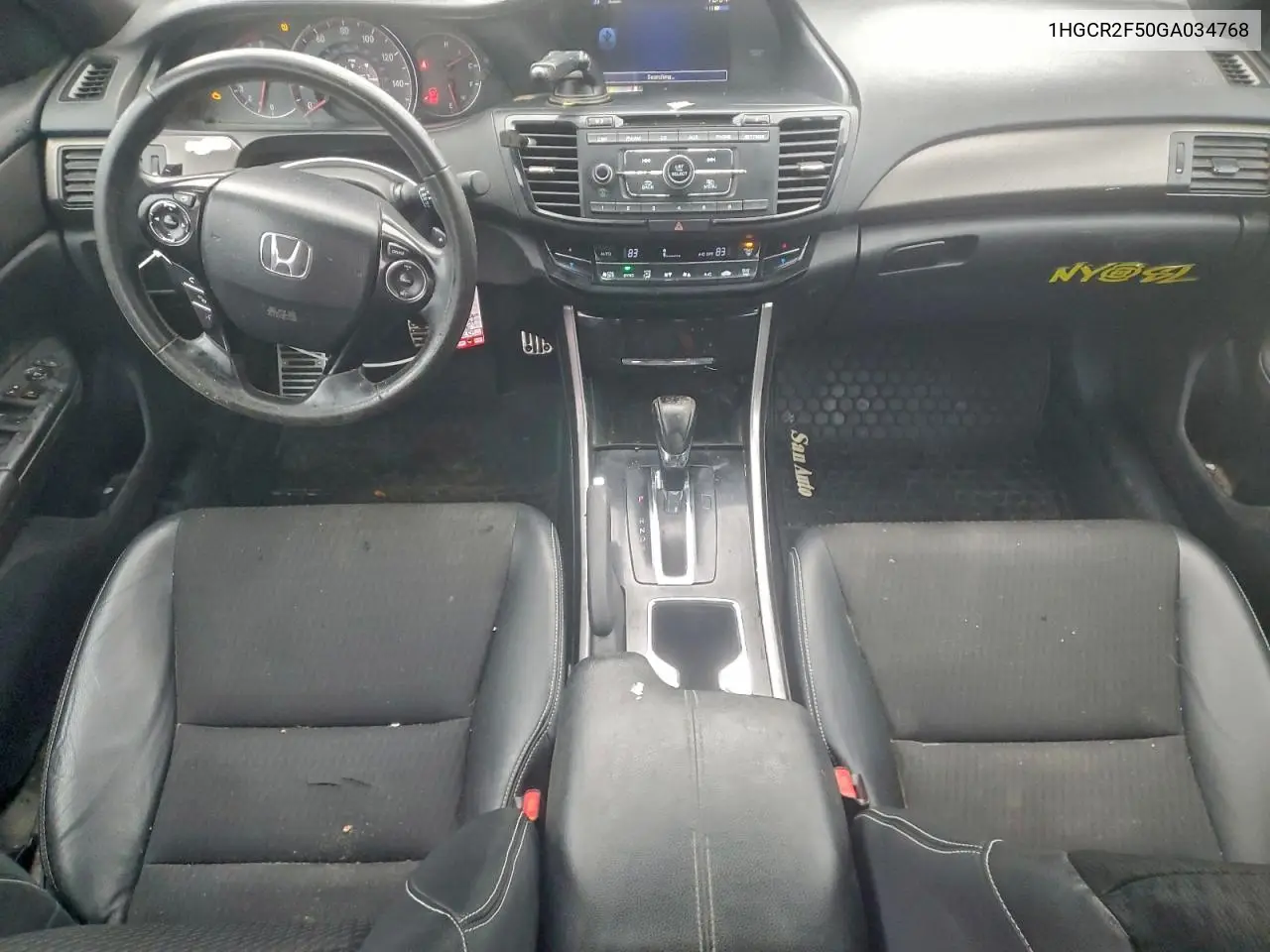 1HGCR2F50GA034768 2016 Honda Accord Sport