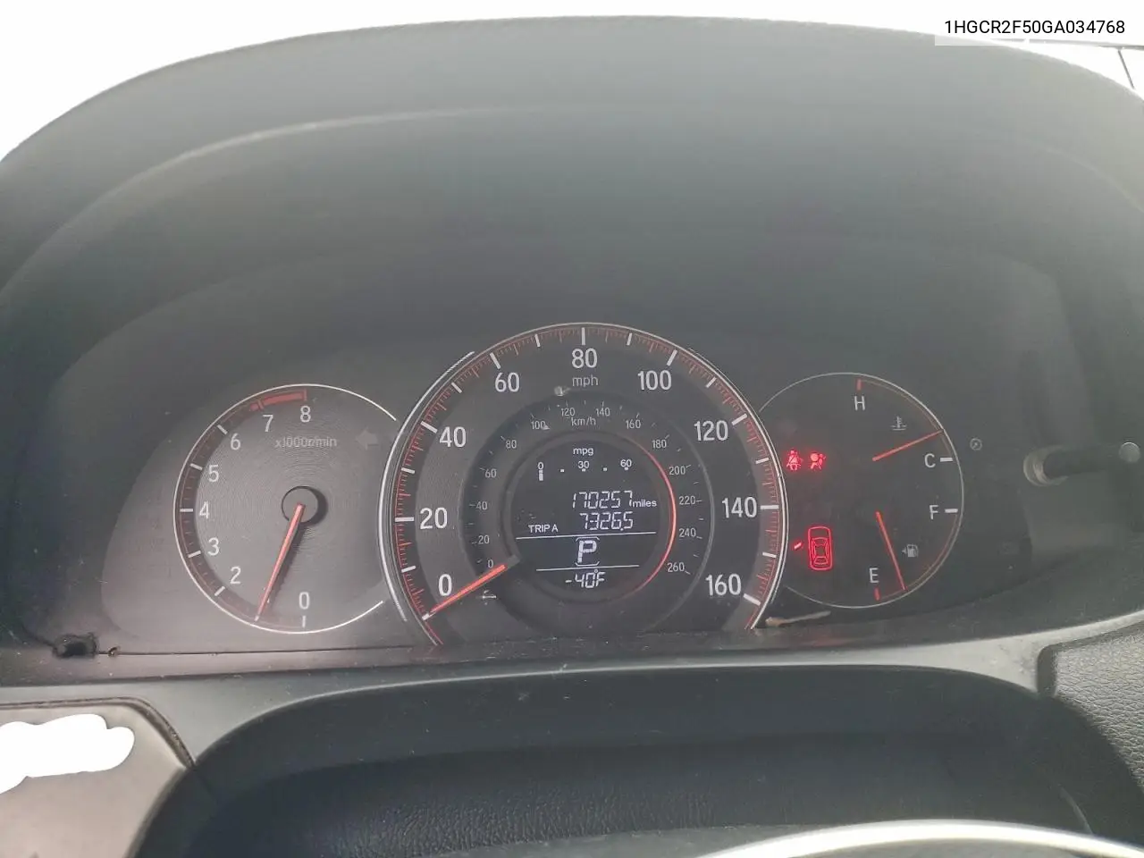 1HGCR2F50GA034768 2016 Honda Accord Sport