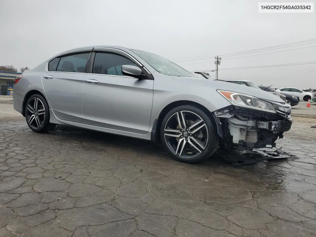 1HGCR2F54GA035342 2016 Honda Accord Sport