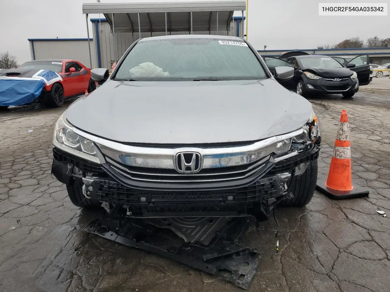 1HGCR2F54GA035342 2016 Honda Accord Sport