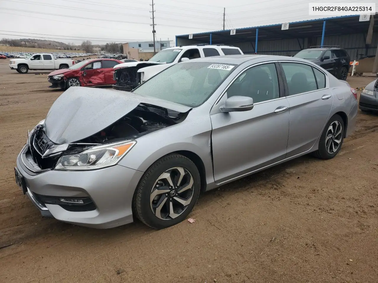 1HGCR2F84GA225314 2016 Honda Accord Exl