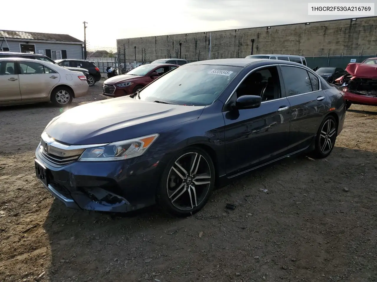 1HGCR2F53GA216769 2016 Honda Accord Sport