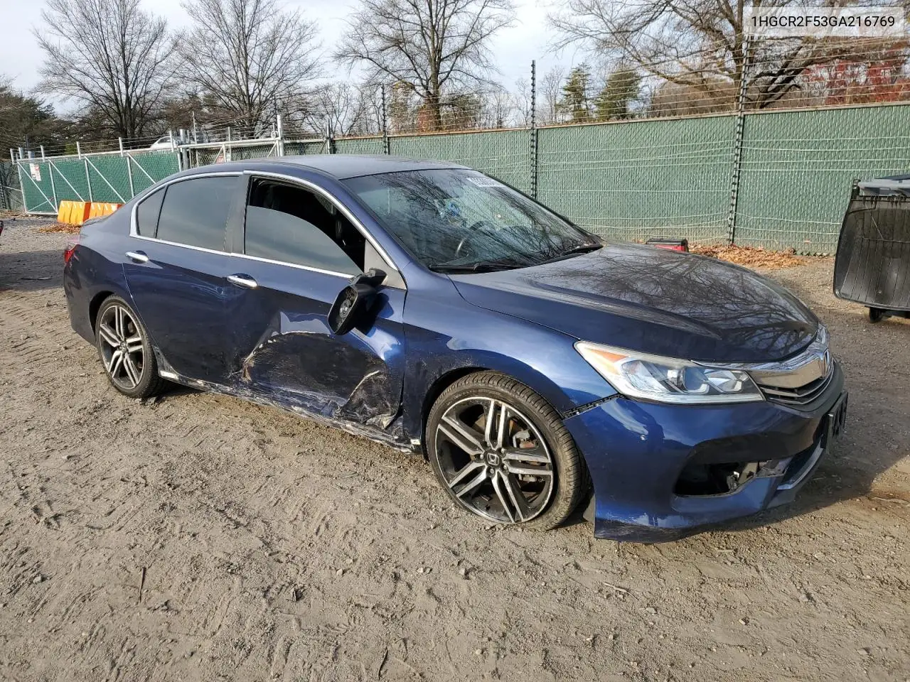 1HGCR2F53GA216769 2016 Honda Accord Sport