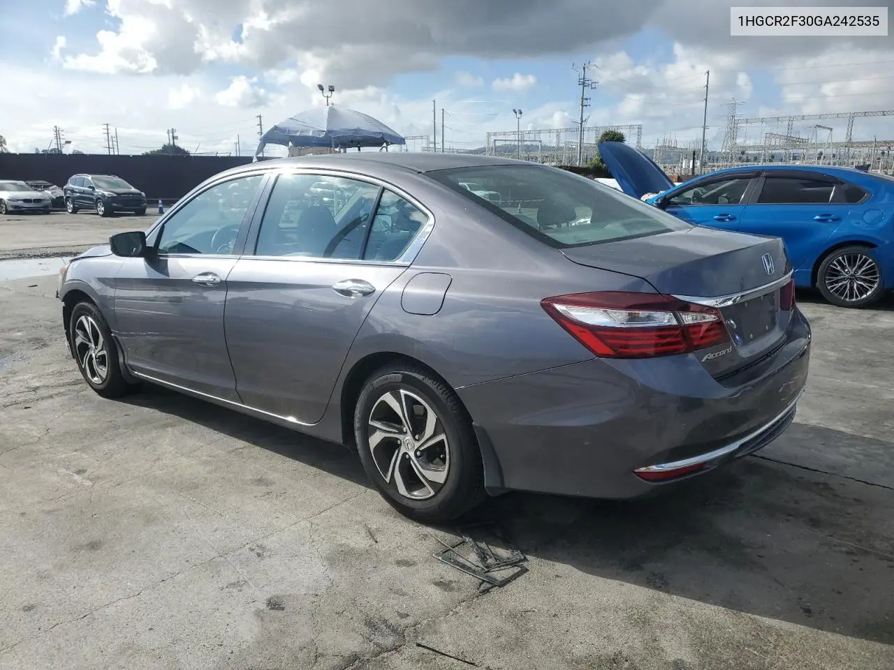 1HGCR2F30GA242535 2016 Honda Accord Lx