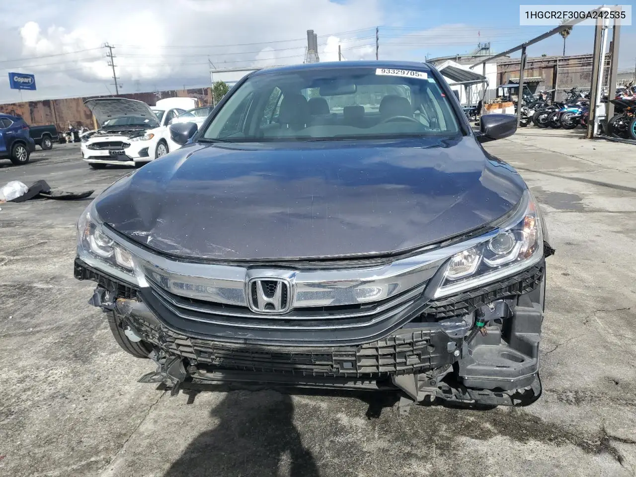 1HGCR2F30GA242535 2016 Honda Accord Lx