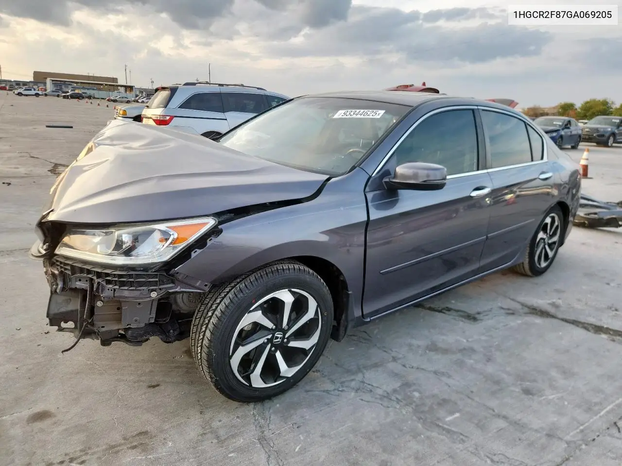 1HGCR2F87GA069205 2016 Honda Accord Exl