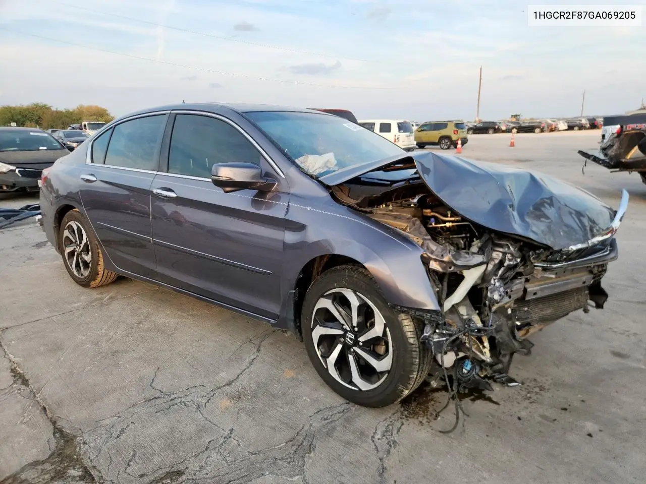 1HGCR2F87GA069205 2016 Honda Accord Exl
