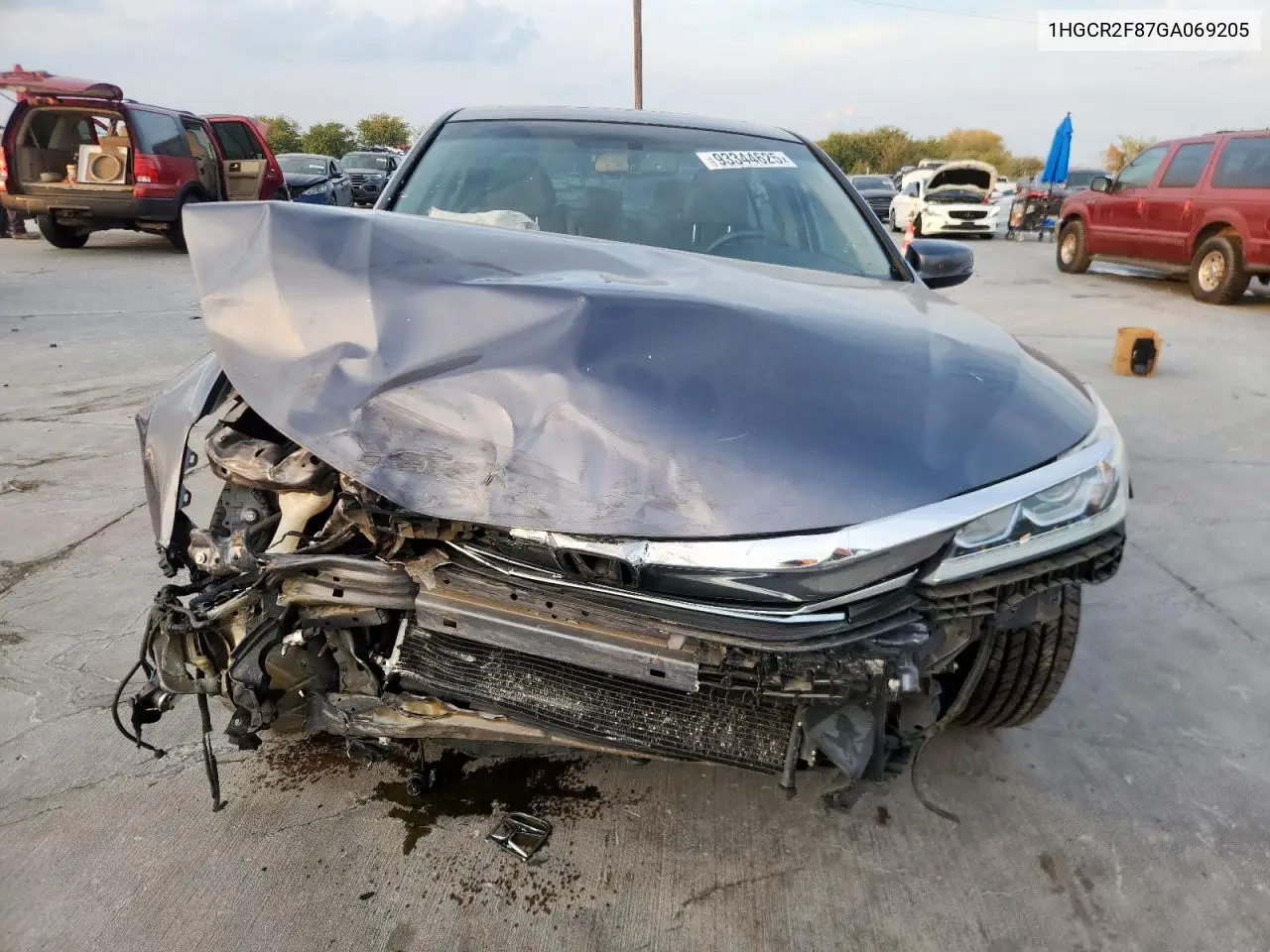 1HGCR2F87GA069205 2016 Honda Accord Exl