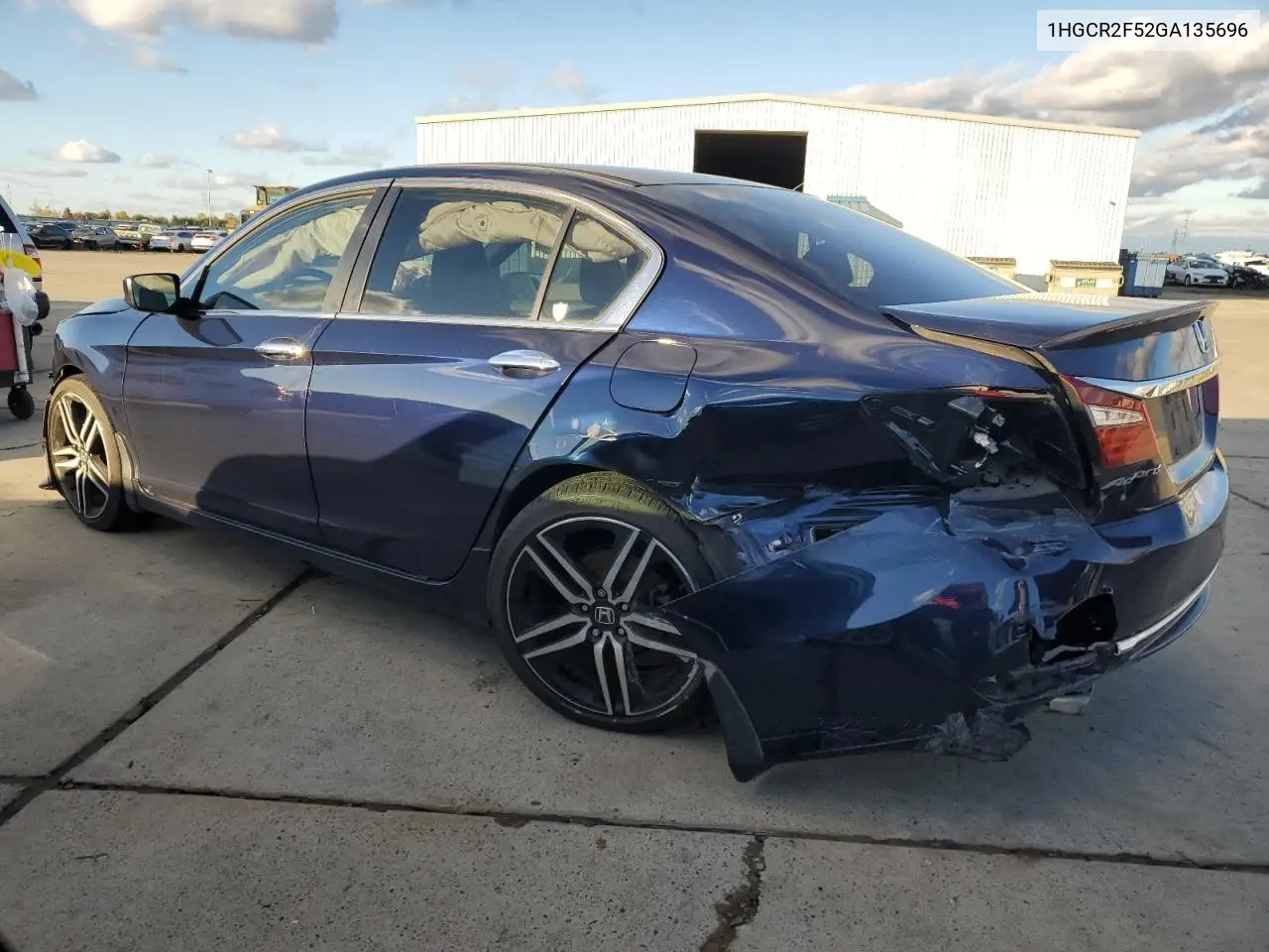 1HGCR2F52GA135696 2016 Honda Accord Sport