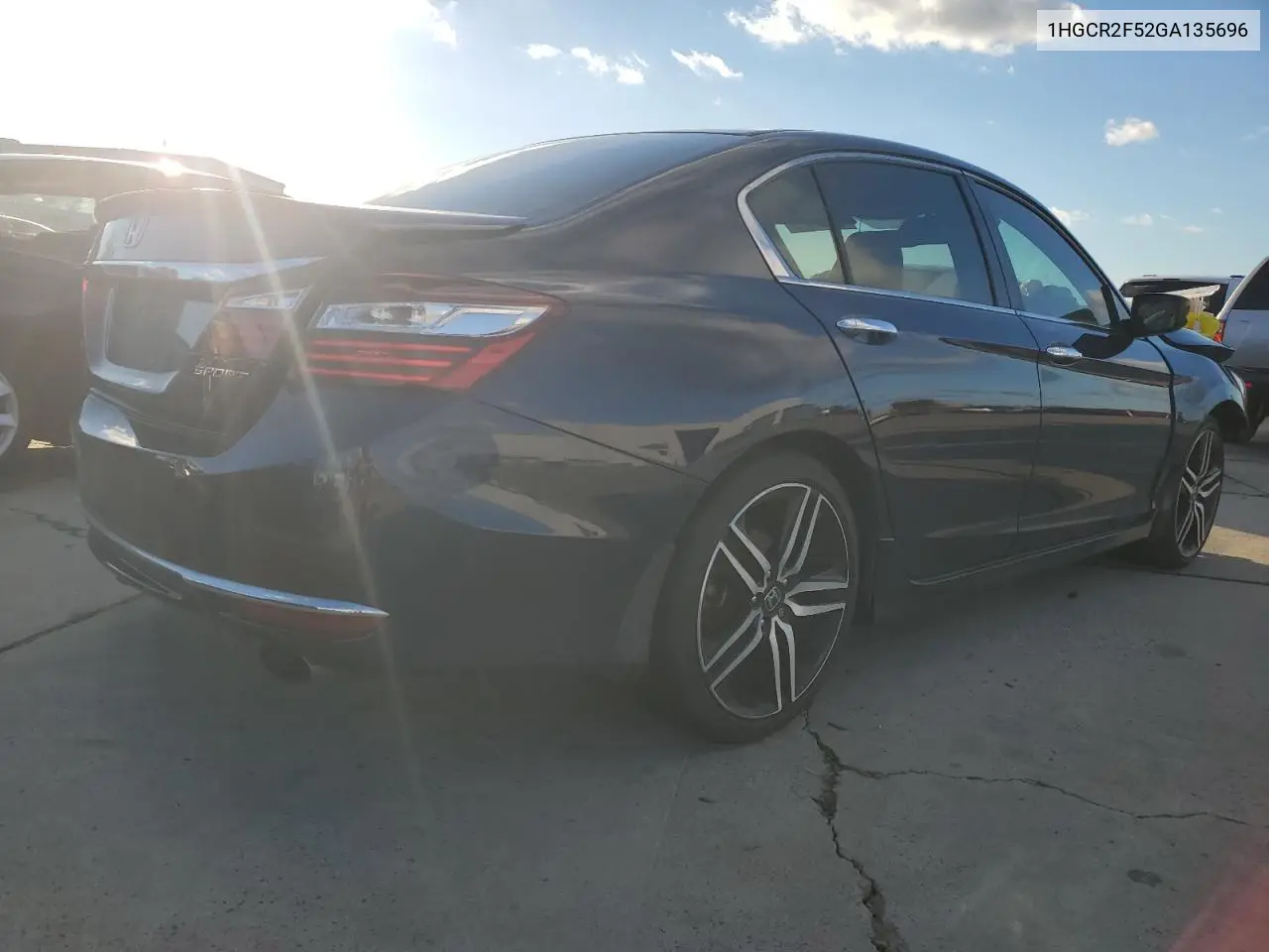 1HGCR2F52GA135696 2016 Honda Accord Sport
