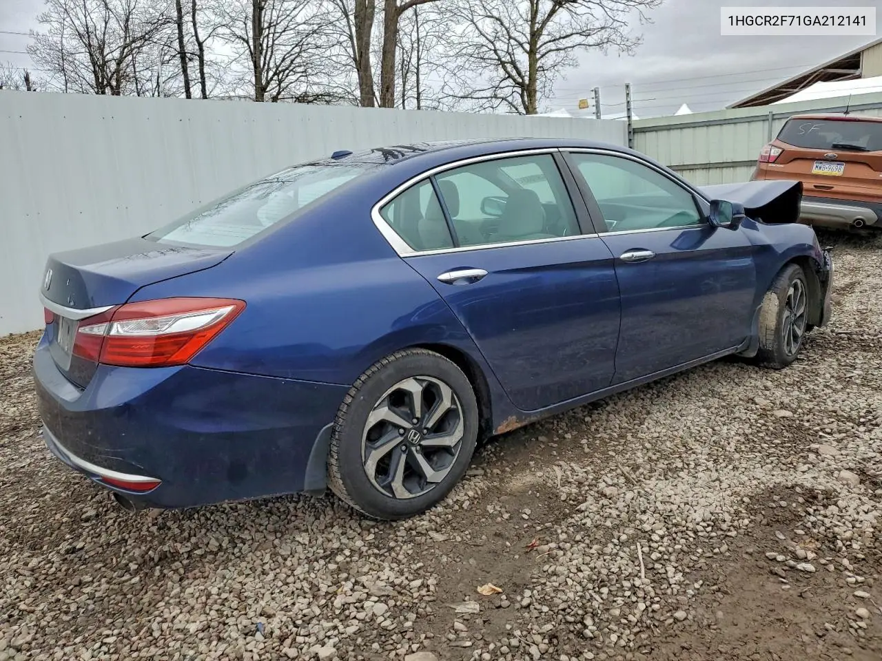 1HGCR2F71GA212141 2016 Honda Accord Ex