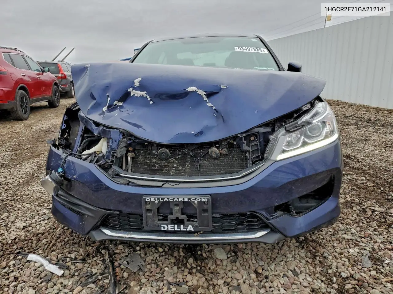 1HGCR2F71GA212141 2016 Honda Accord Ex