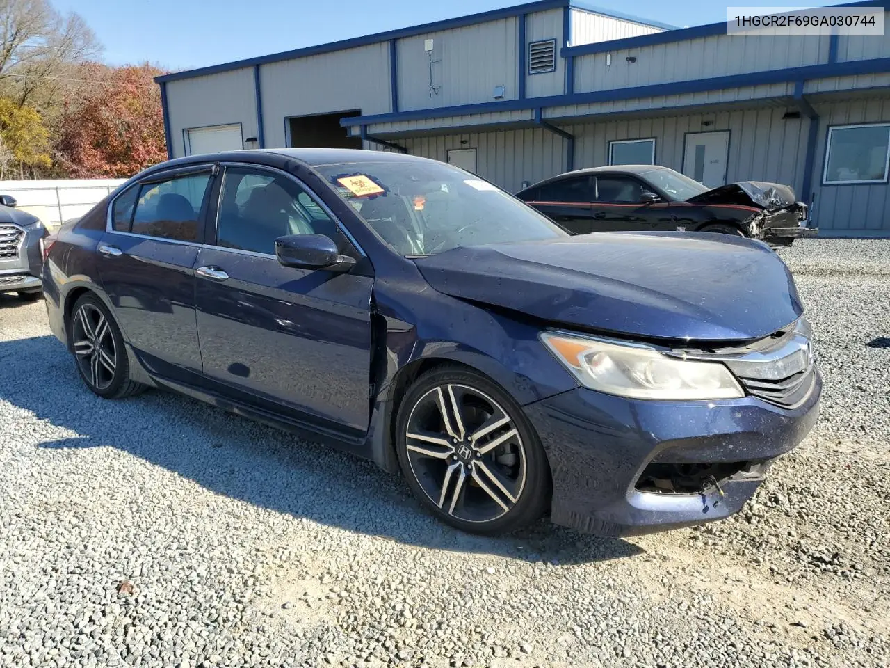 1HGCR2F69GA030744 2016 Honda Accord Sport