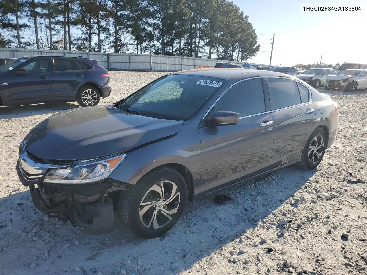 1HGCR2F34GA133804 2016 Honda Accord Lx