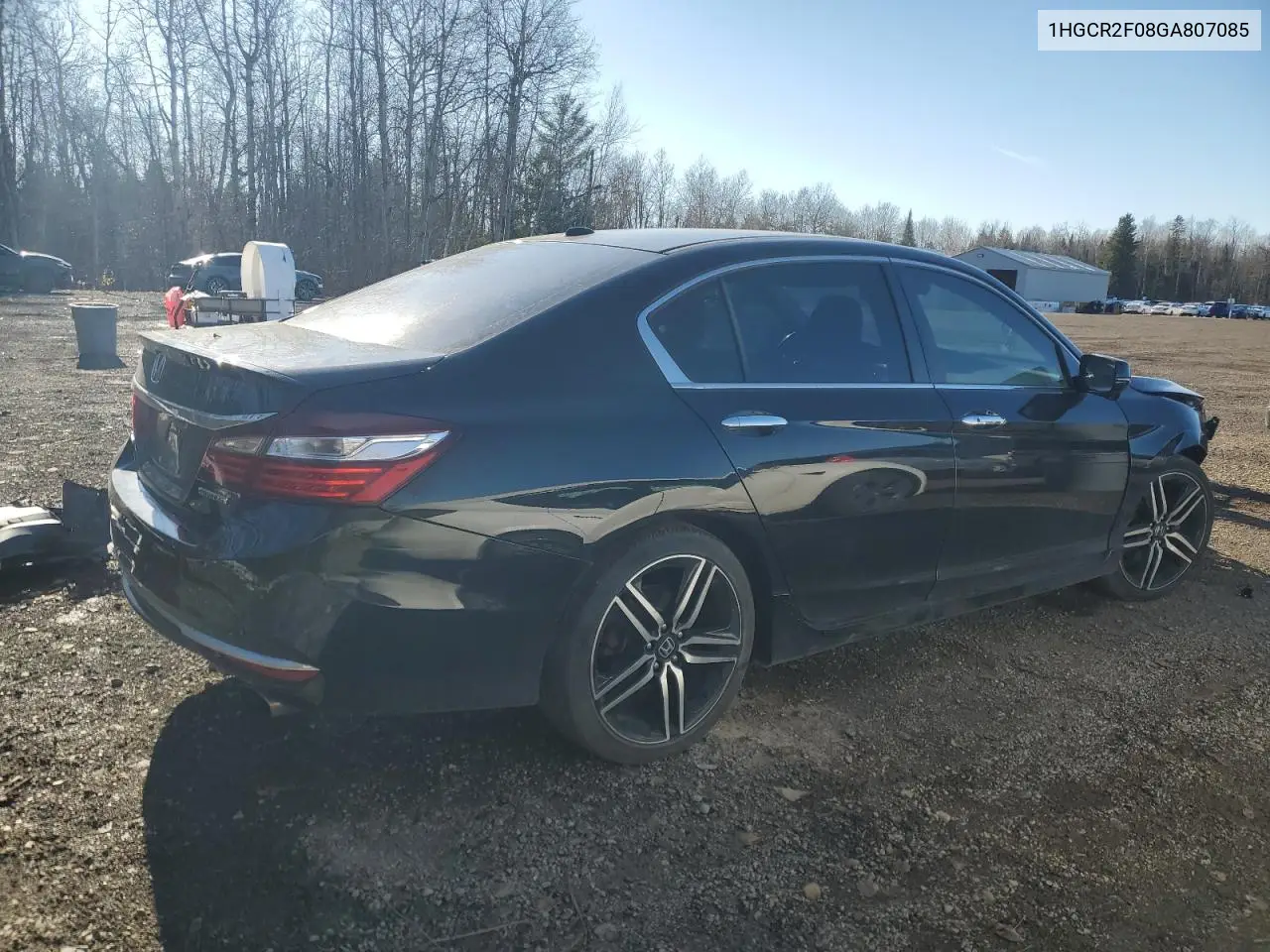 1HGCR2F08GA807085 2016 Honda Accord Ex