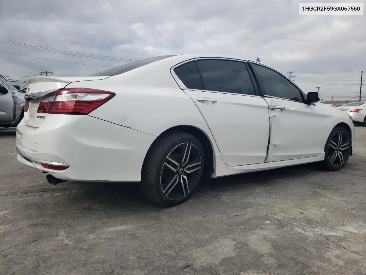 1HGCR2F59GA067560 2016 Honda Accord Sport
