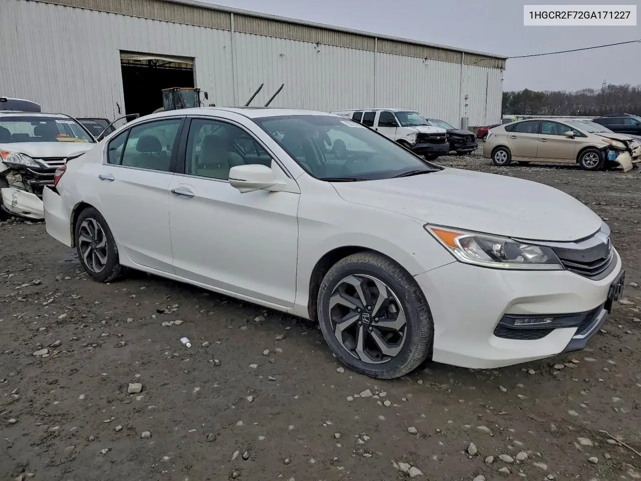 1HGCR2F72GA171227 2016 Honda Accord Ex