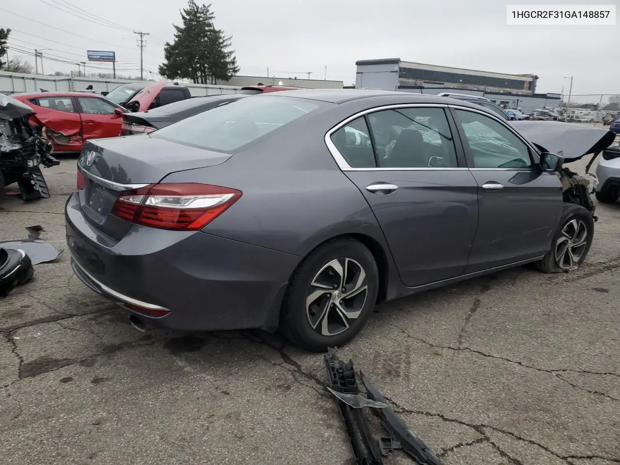 1HGCR2F31GA148857 2016 Honda Accord Lx