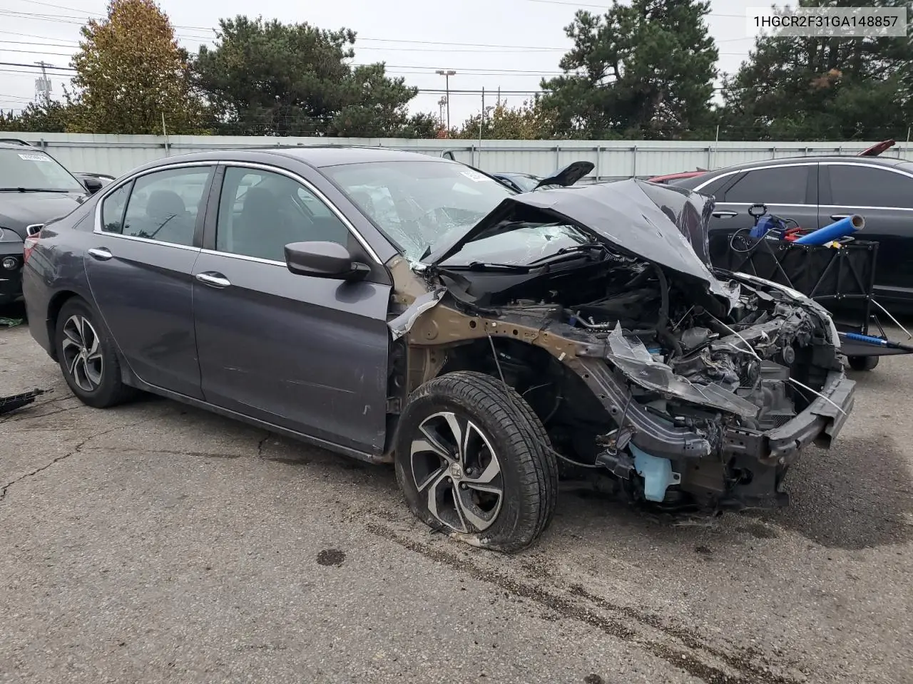 1HGCR2F31GA148857 2016 Honda Accord Lx