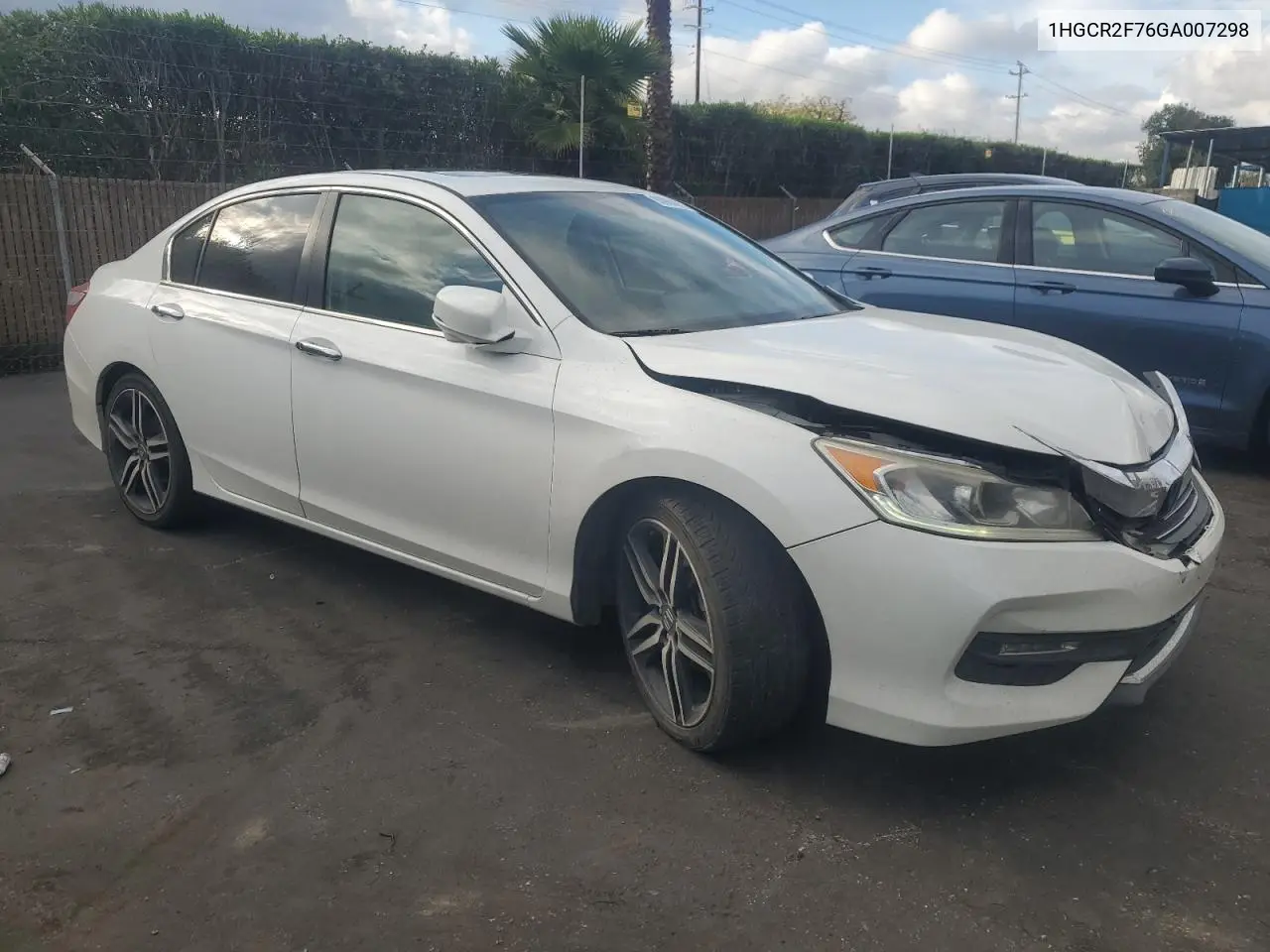 1HGCR2F76GA007298 2016 Honda Accord Ex