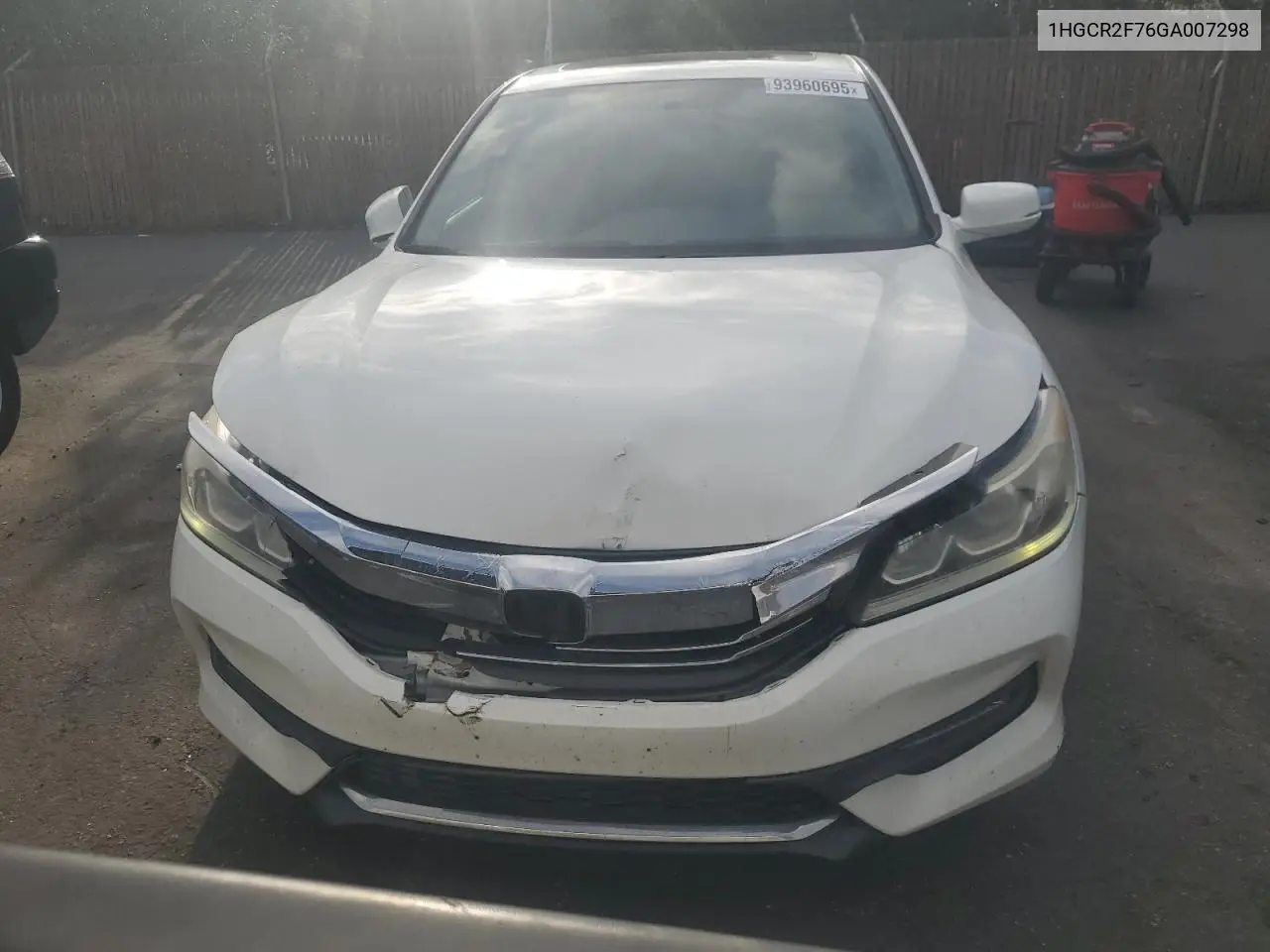 1HGCR2F76GA007298 2016 Honda Accord Ex