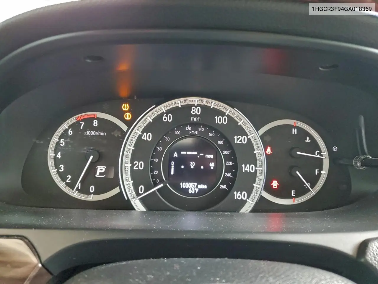 1HGCR3F94GA018369 2016 Honda Accord Touring