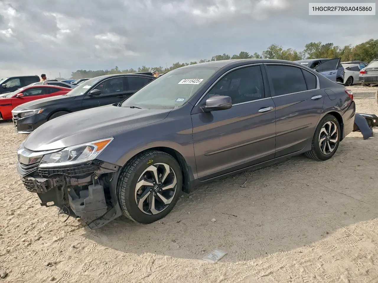 1HGCR2F78GA045860 2016 Honda Accord Ex