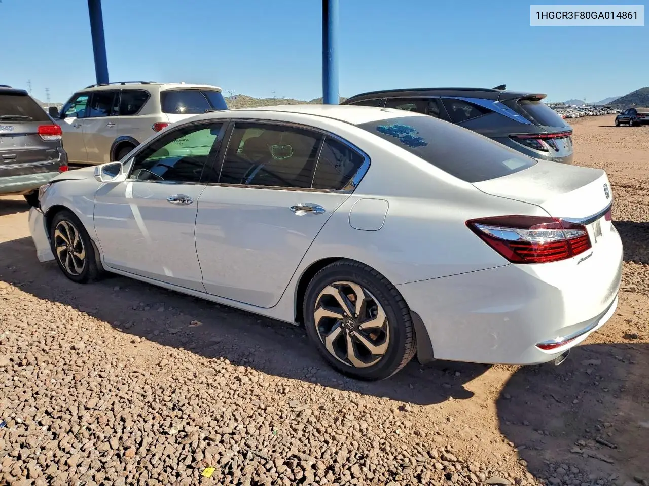 1HGCR3F80GA014861 2016 Honda Accord Exl