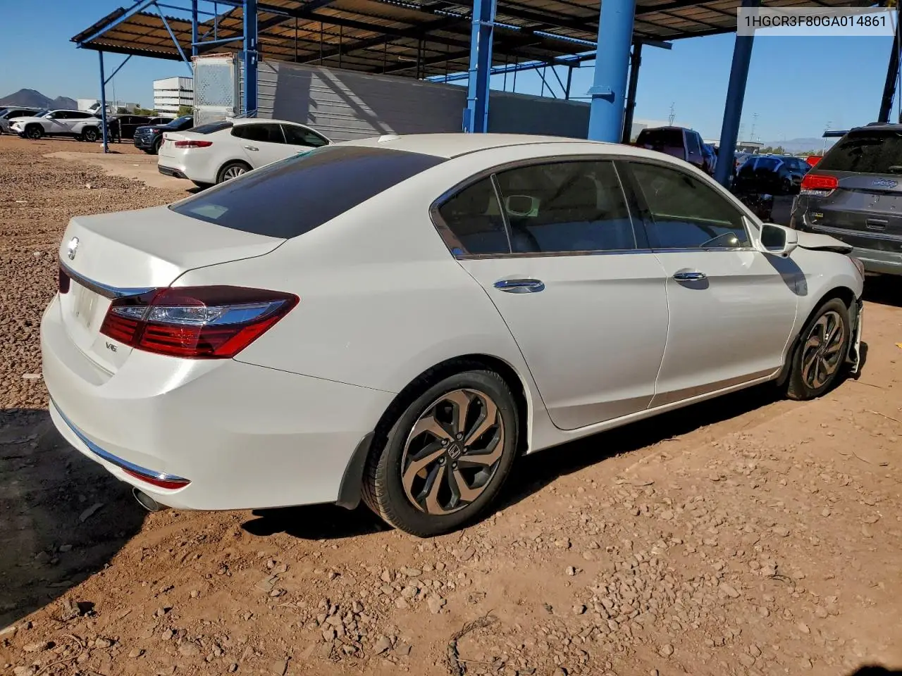 1HGCR3F80GA014861 2016 Honda Accord Exl